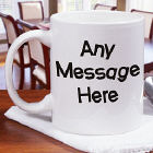 Crazy Message Coffee Mug